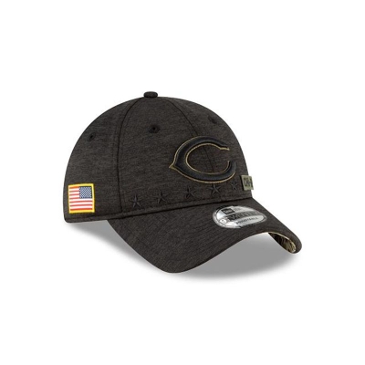 Sapca New Era Chicago Bears NFL Salute To Service 9TWENTY Adjustable - Negrii